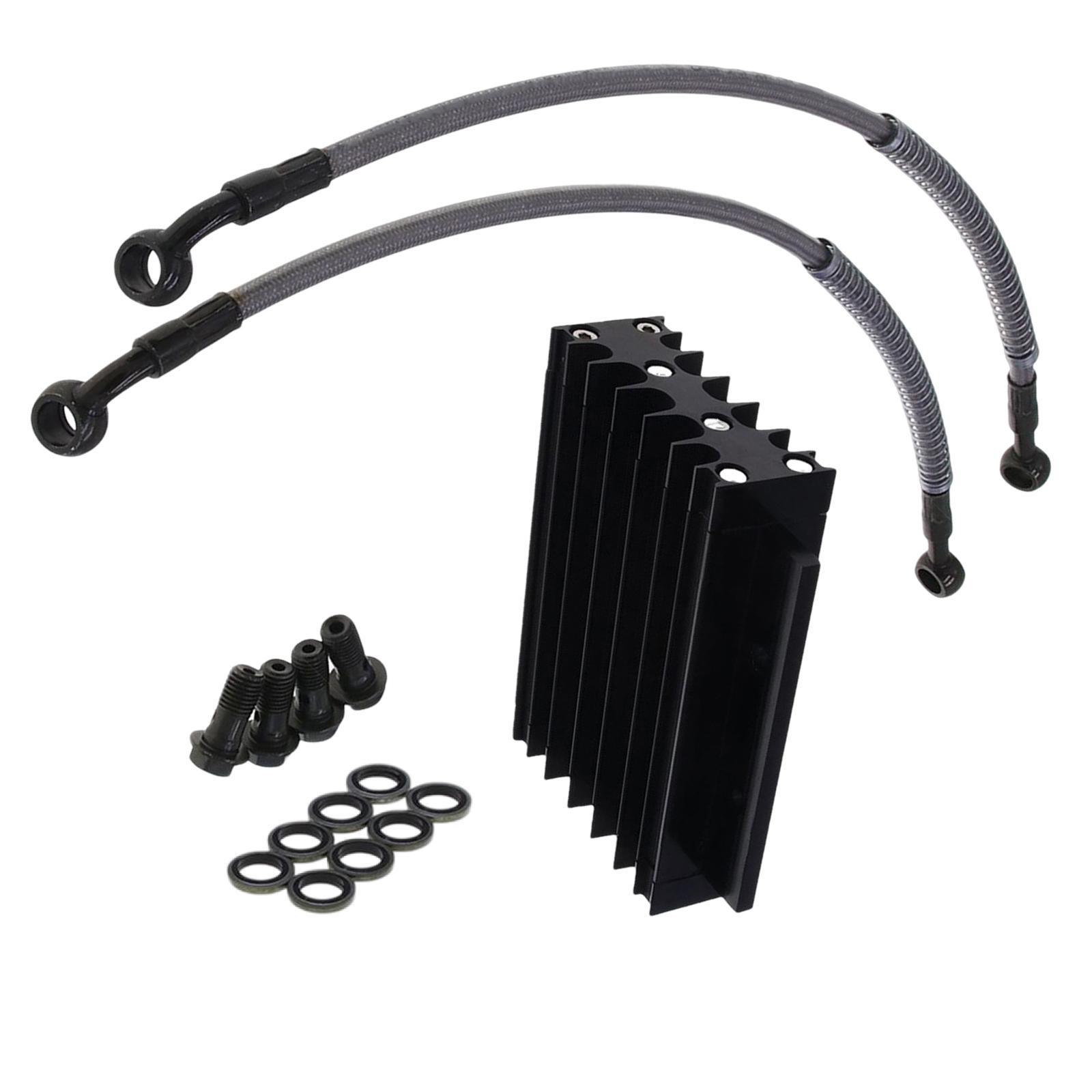 Oil Cooler, Aluminum Oil Cooler Radiator for Monkey 125cc 140cc Professional