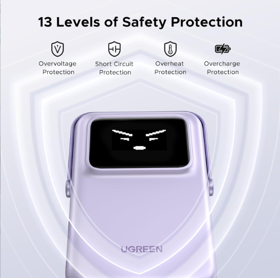 Pin Sạc Dự Phòng Không Dây M.agsafe Uno Magnetic Ugreen PB571 5000mAh, Chuẩn Qi 7.5W - Hàng chính hãng