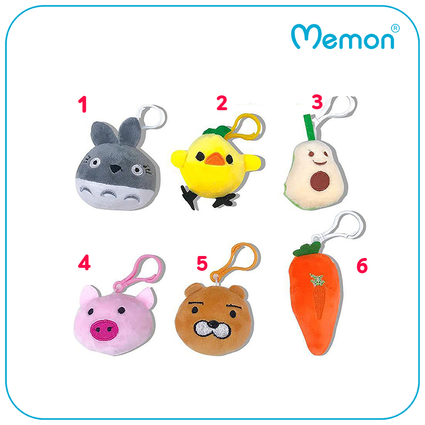 Móc Khóa Gấu Bông Cao Cấp Memon