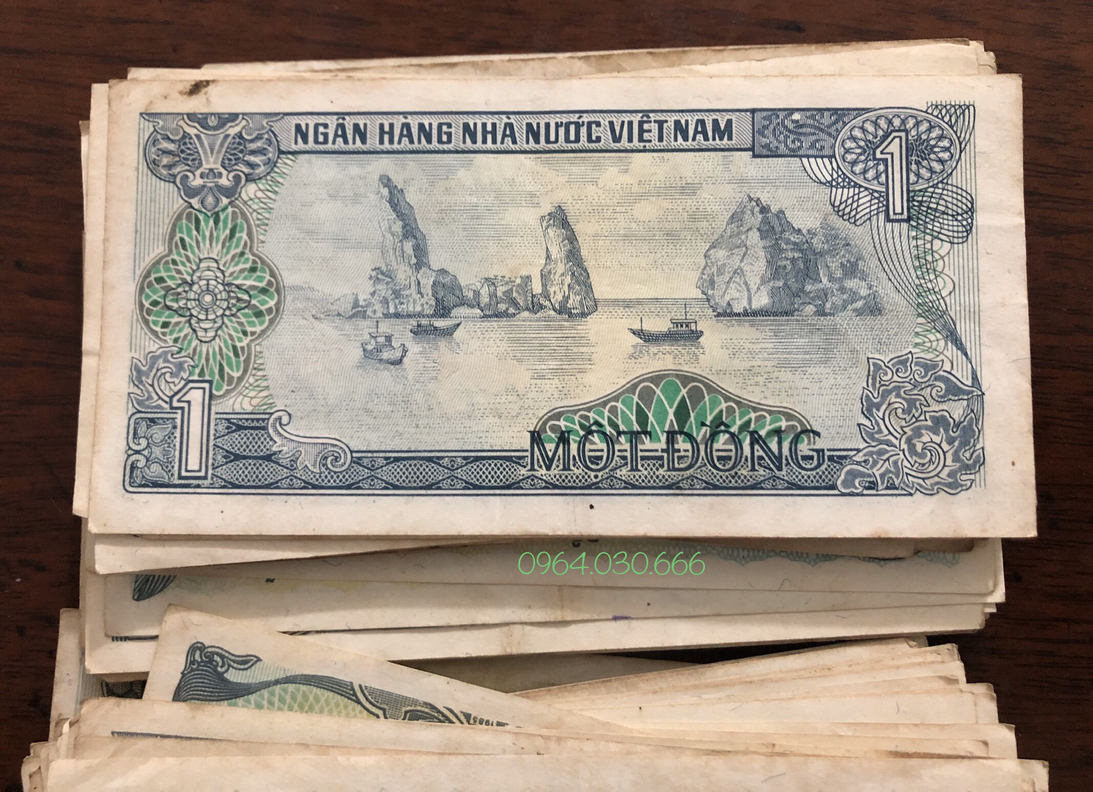 Tờ 1 đồng Việt Nam bao cấp 1985, sản phẩm tiền cổ sưu tầm