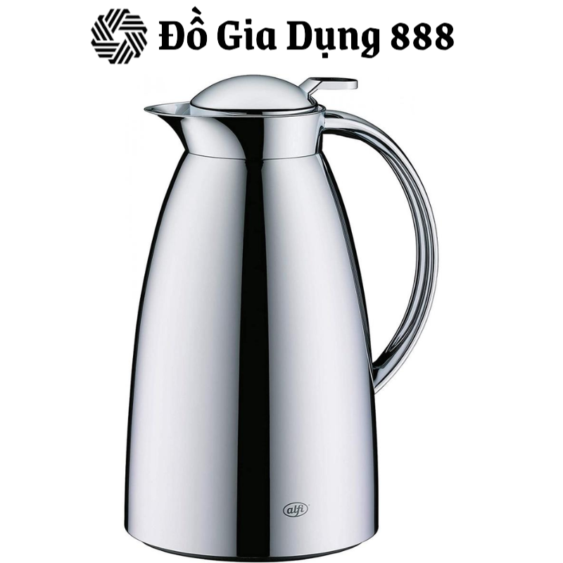 Bình Giữ Nhiệt Alfi Gusto, Dung Tích 1L Màu Inox, Chất Liệu Thép Không Gỉ, Giữ Nhiệt Đến 24H, Nhập Đức, BH 12 Tháng