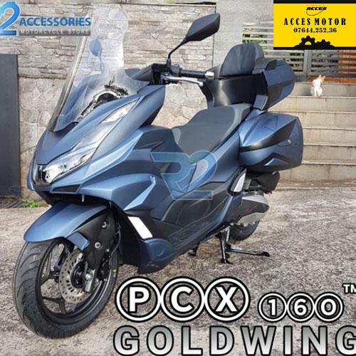 Kính chắn gió cao Honda PCX 160 chính hãng MHR Indonesia