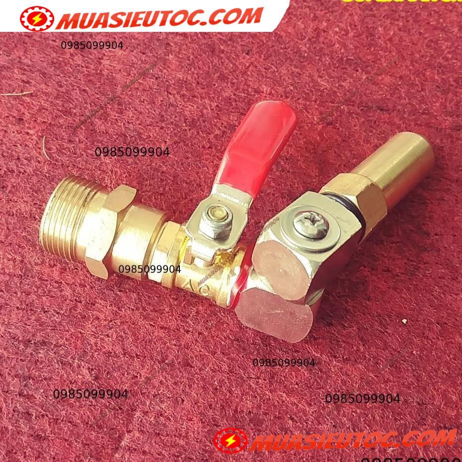 Béc vòi xịt rửa vệ sinh bảo dưỡng máy lạnh điều hoà xoay 360 độ - Thau dài - Không chỉnh tia | daikin sanyo toshiba lg