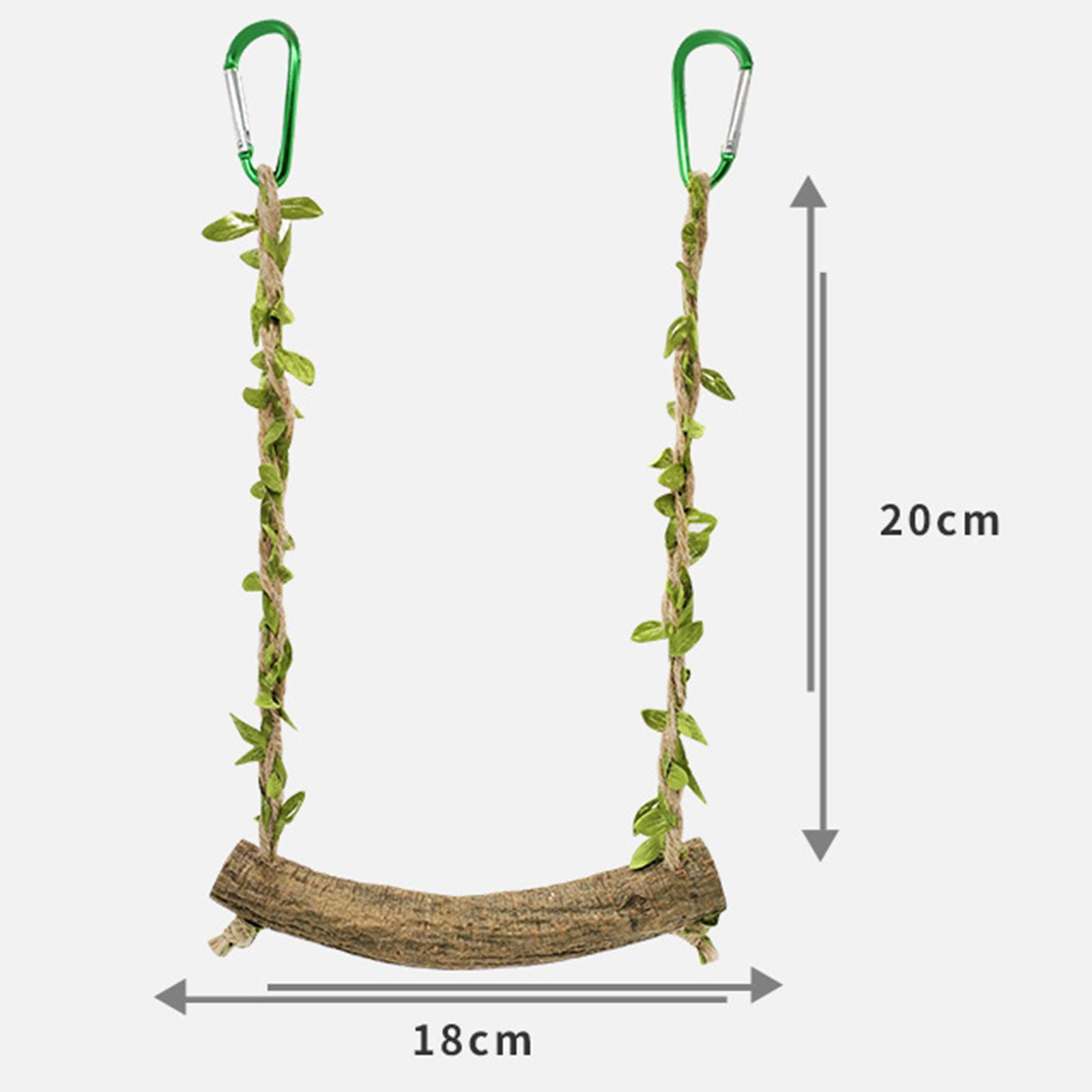 Bird Parrot Perch Climbing Bird Training Perch Stand for Medium Large