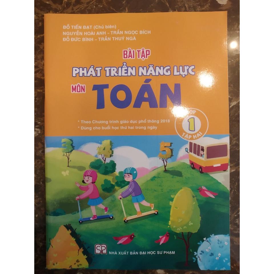 Sách Bài tập phát triển năng lực môn Toán lớp 1 tập 2