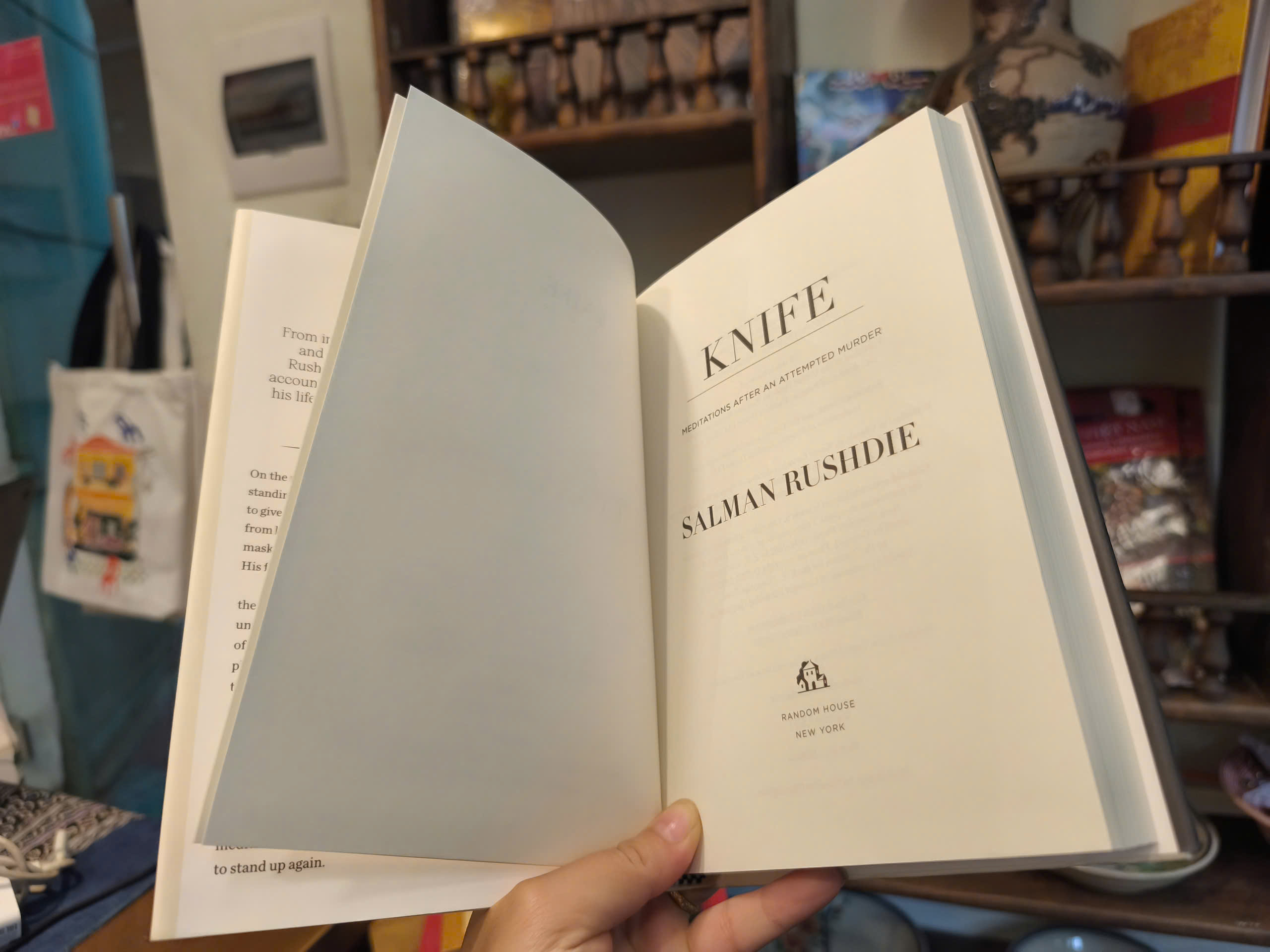 Sách - Knife: Meditations After an Attempted Murder by Salman Rushdie