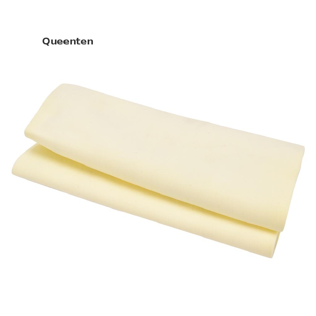 Queenten Hot Sale Synthetic Chamois Leather PVA Home Auto Car Care Dry Washing Wipe Clean Towel QT