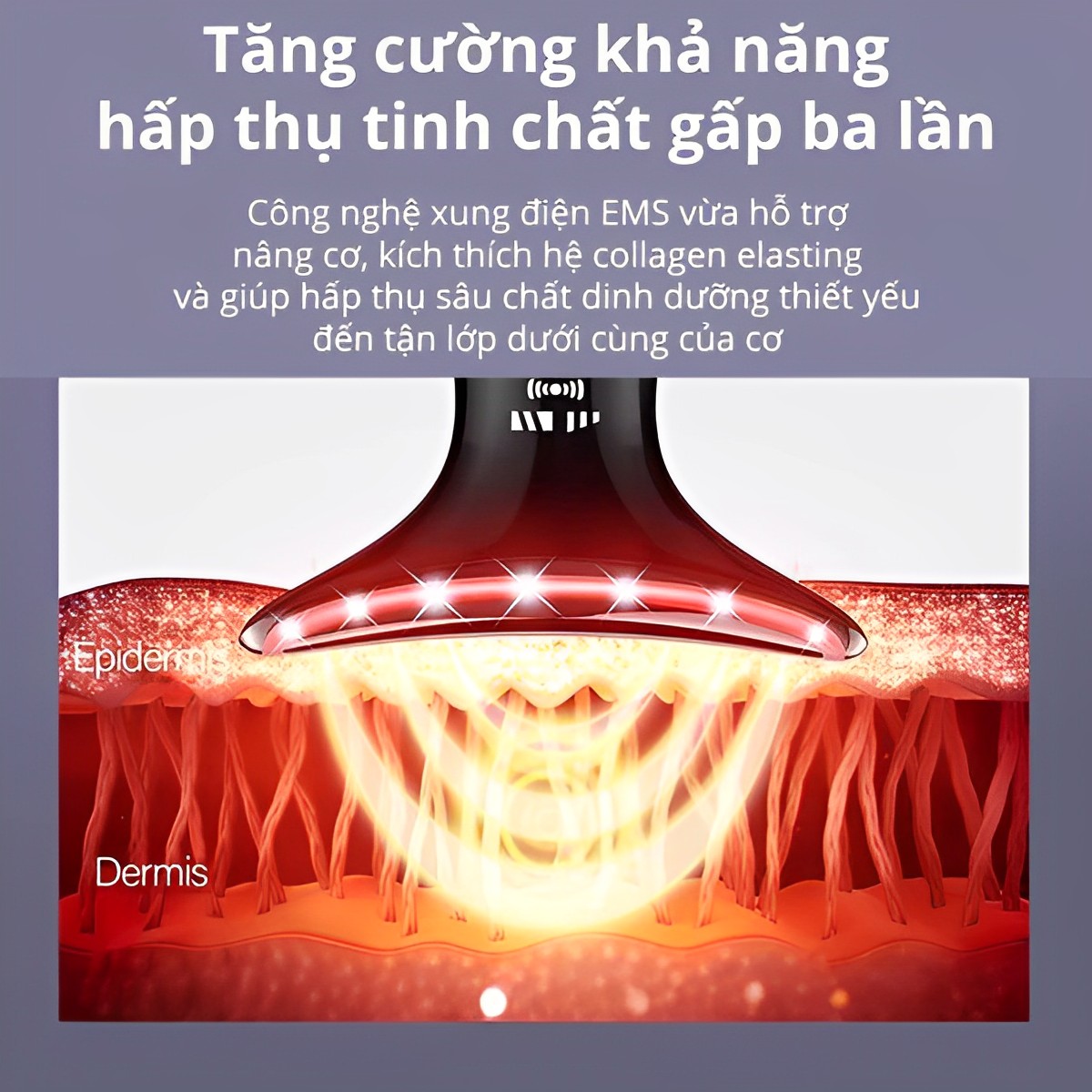 Máy massage nâng cơ mặt và cổ cầm tay Electric Neck Meter B04