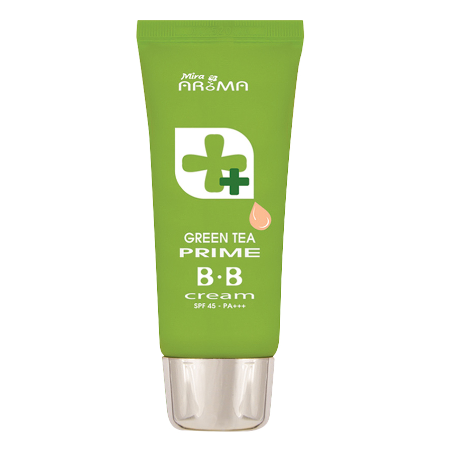 Kem Nền Đa Năng Trà Xanh Mira Aroma Prime Green Tea B.B Cream (30ml)