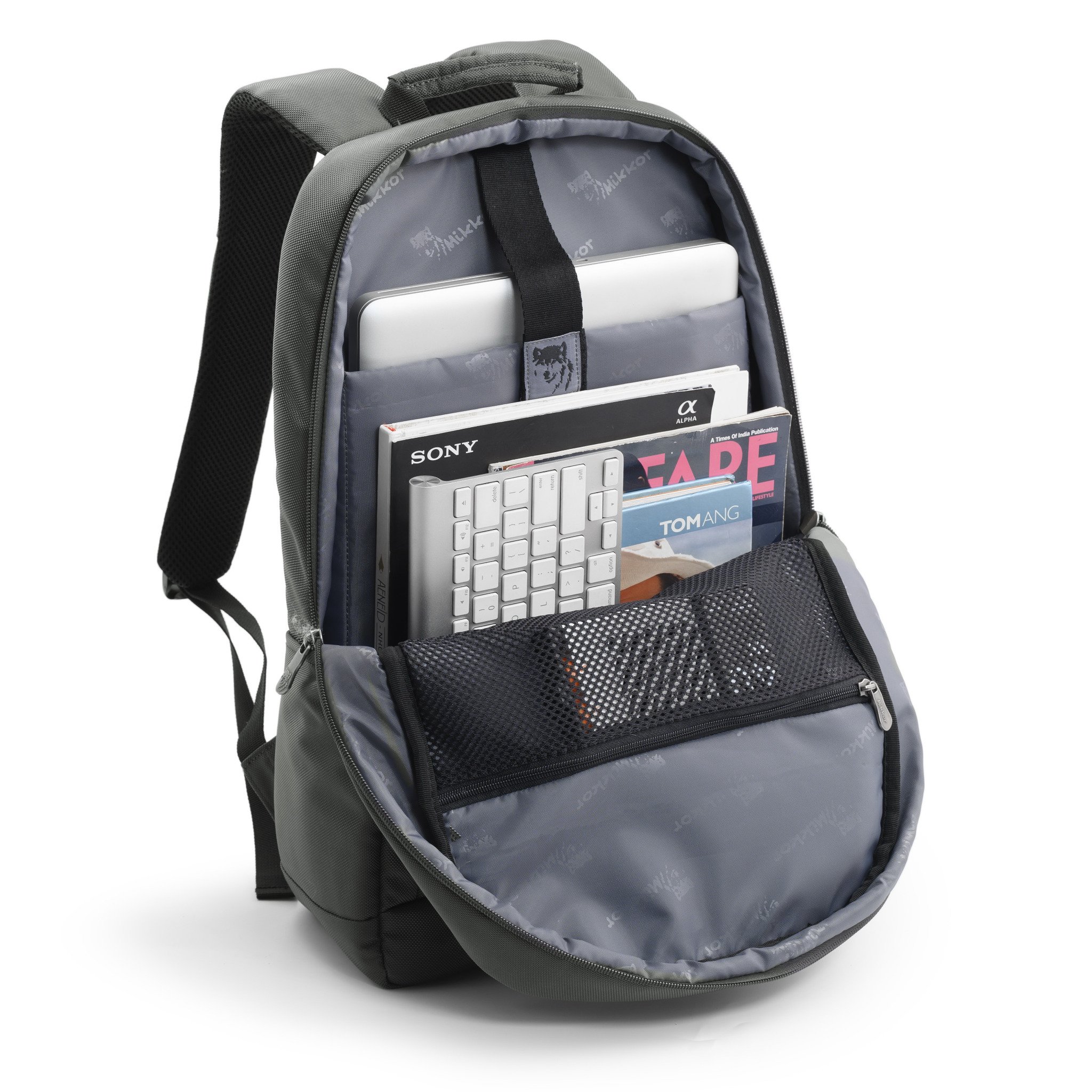 Balo Laptop 15.6 inch MIKKOR The Amiri - Hàng Chính Hãng