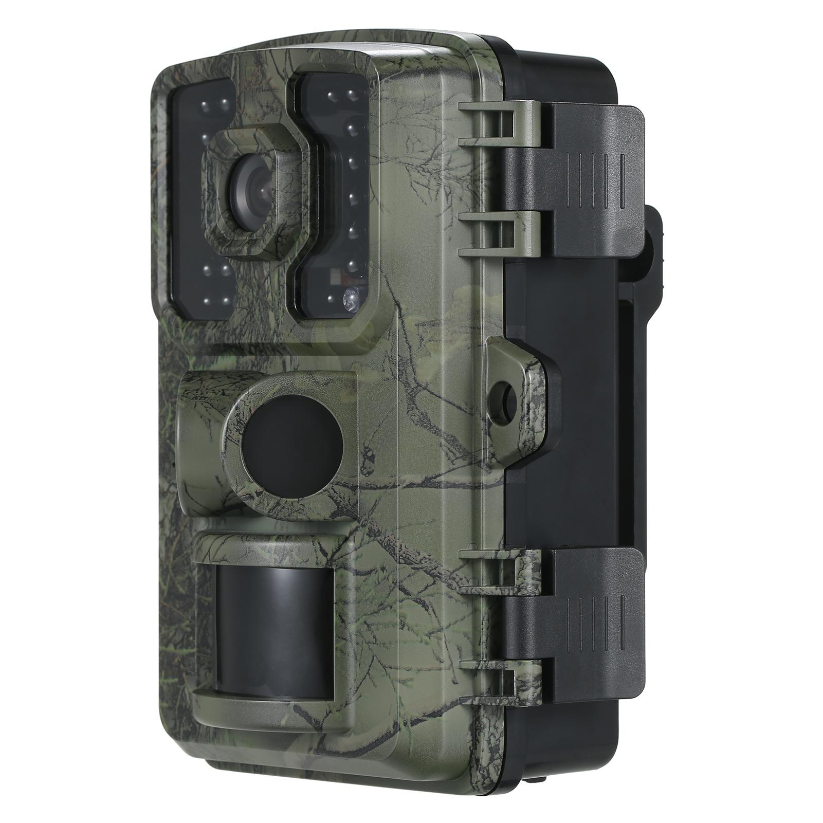 Trail Camera 16MP 4K Waterproof Game Hunting Camera with Night Vision for Wildlife Monitoring Hunting