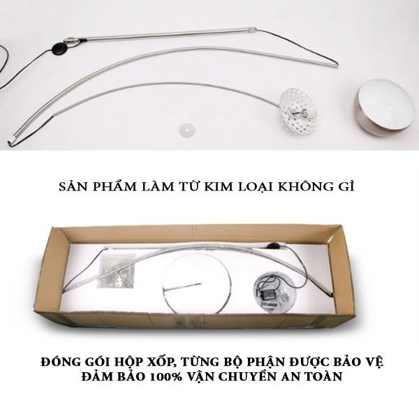 ĐÈN CÂY ĐỨNG BOW CÓ TĂNG GIẢM CHIỀU CAO - ĐÃ KÈM BÓNG LED TRANG TRÍ NỘI THẤT PHÒNG KHÁCH PHÒNG NGỦ