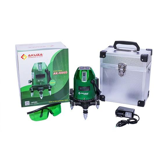 Máy Cân Mực Laser tia xanh Akuza AK-686D