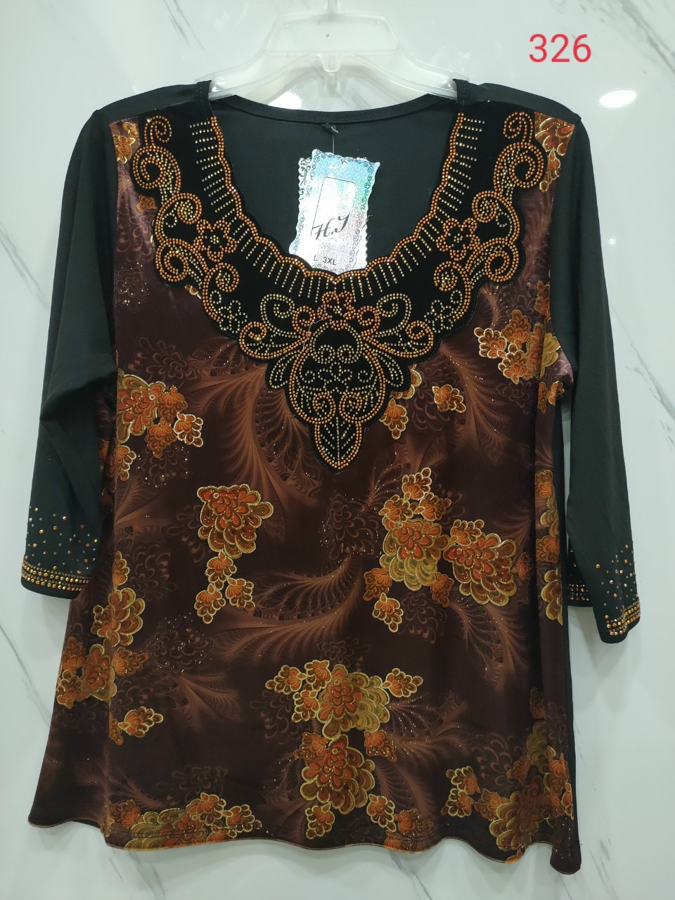 Áo thun nữ trung niên