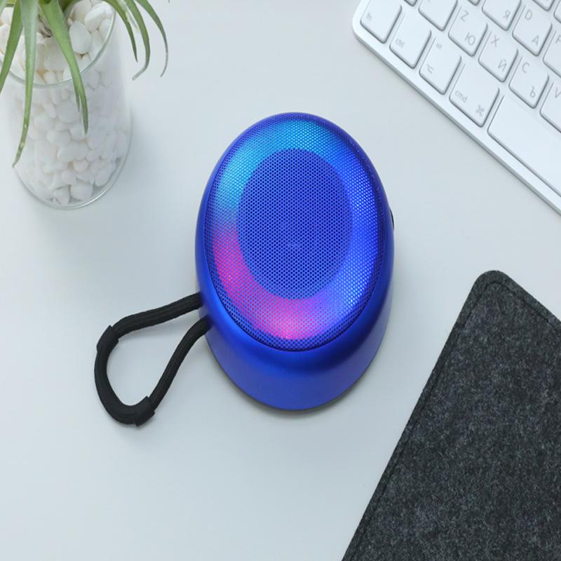 Loa bluetooth BS-50D mới được ưu đãi nhất không dây loa siêu trầm ánh sáng mini di động ngoài trời thẻ âm thanh nhỏ di động