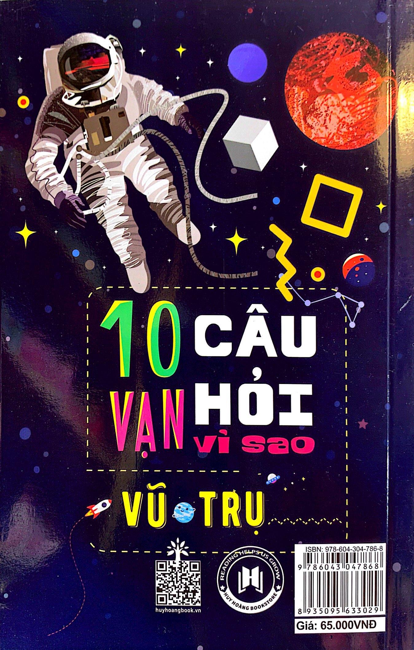 10 Vạn Câu Hỏi Vì Sao? - Vũ Trụ (Tái Bản 2023)