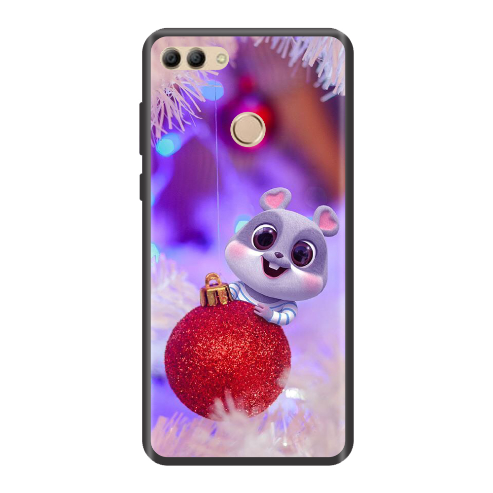 Ốp lưng TPU viền dẻo cho điện thoại HUAWEI Y9 2018 Hình Chuột Tết 2020 - Mẫu 29