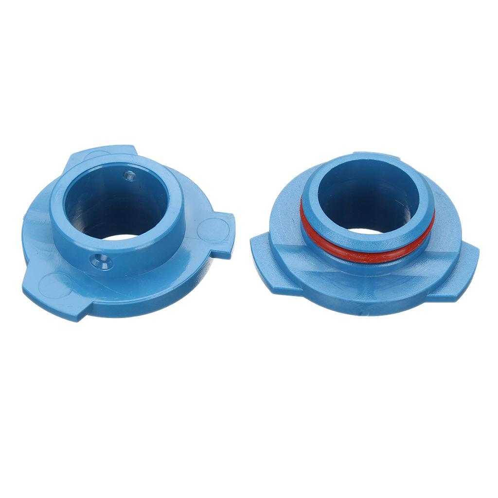 4Pcs LED Headlight Bulb Base Adapter Socket Retainer 880/HB4/HB3/H11/H7/H4