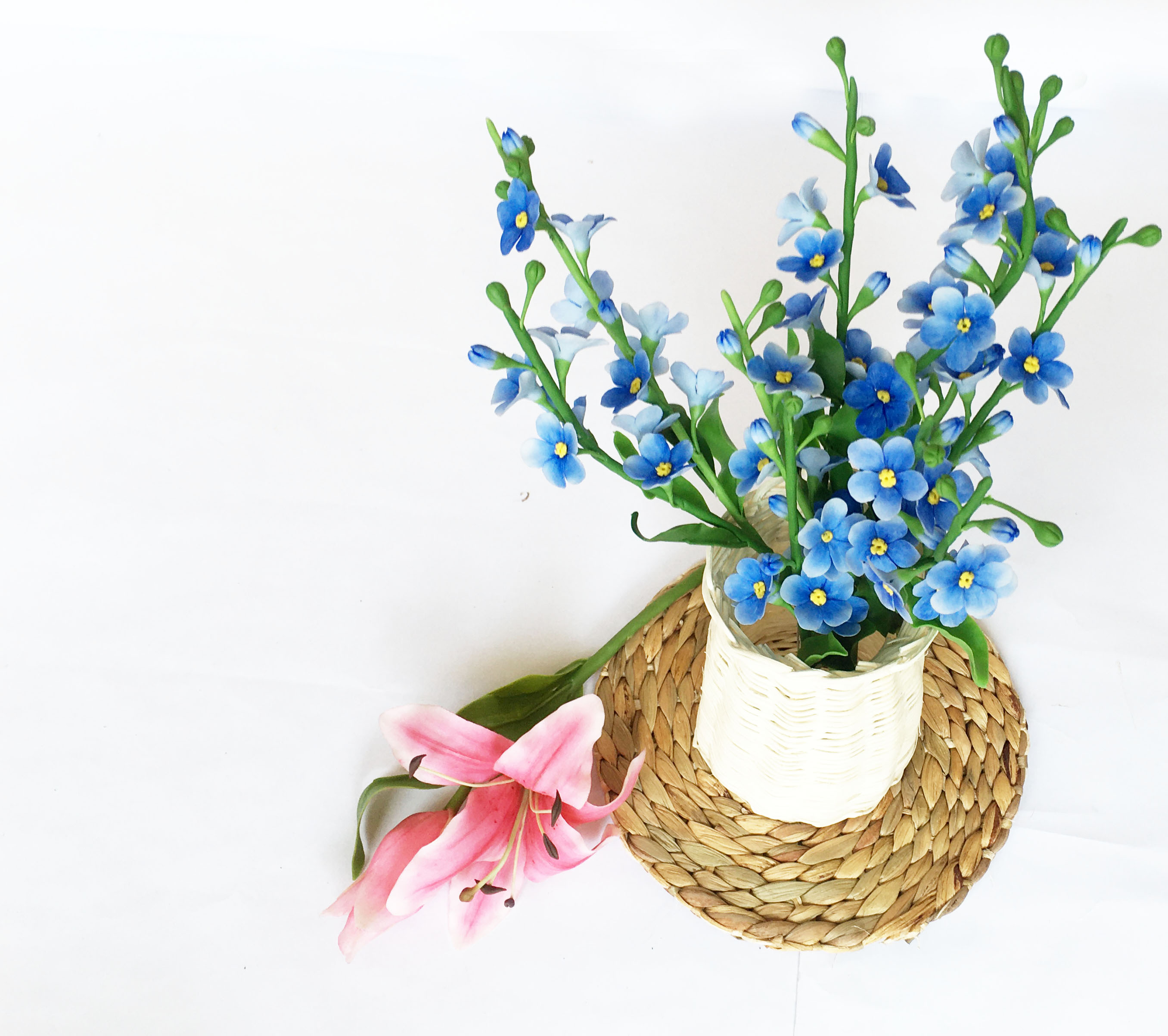 Thảm lục bình tròn tấm lót bèo đan thủ công từ lục bình tự nhiên làm lót, thảm, decor vintage KT 20-30-50cm