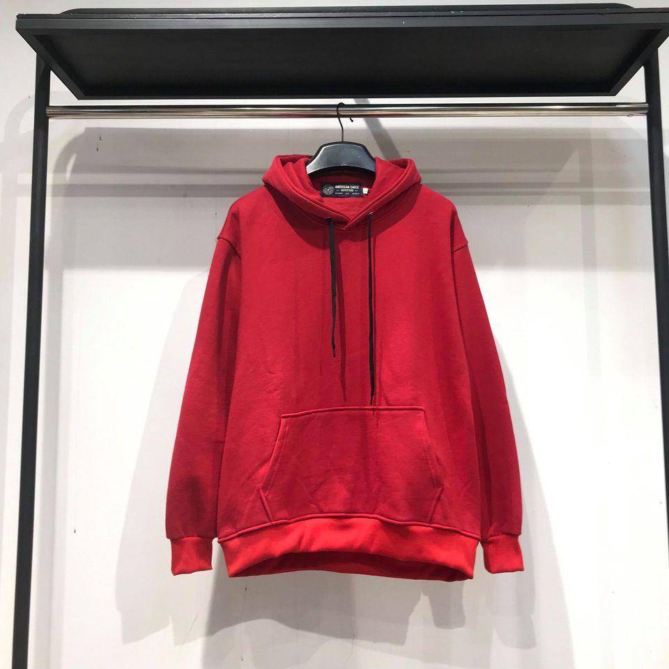 ÁO HOODIE NỈ TRƠN BASIC ĐỦ MÀU UNISEX - GIN STORE