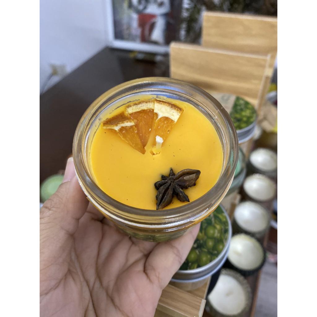 Nến thơm 100% sáp tự nhiên &amp; tinh dầu nguyên chất Lee's Home. Natural wax scented candles handmade in Vietnam