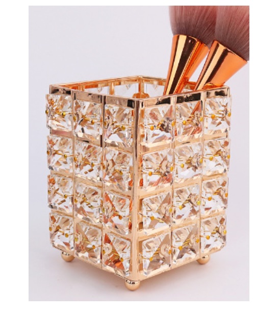 Cốc Đựng Mỹ Phẩm Đính Đá