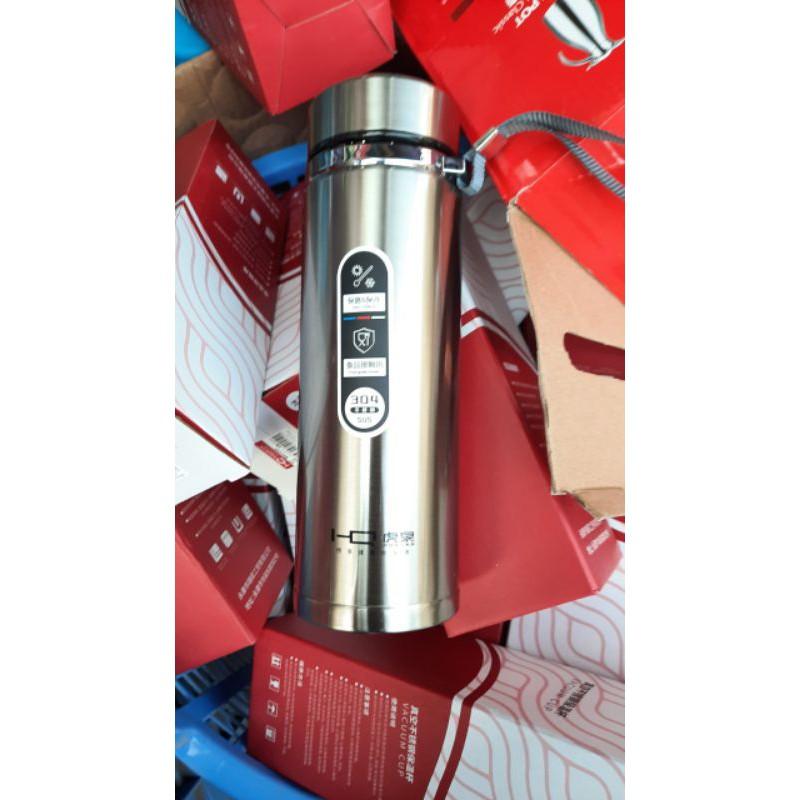 Bình Giữ Nhiệt Inox 304 HL8110 Giữ Nhiệt Trên 15H Có Dây Treo