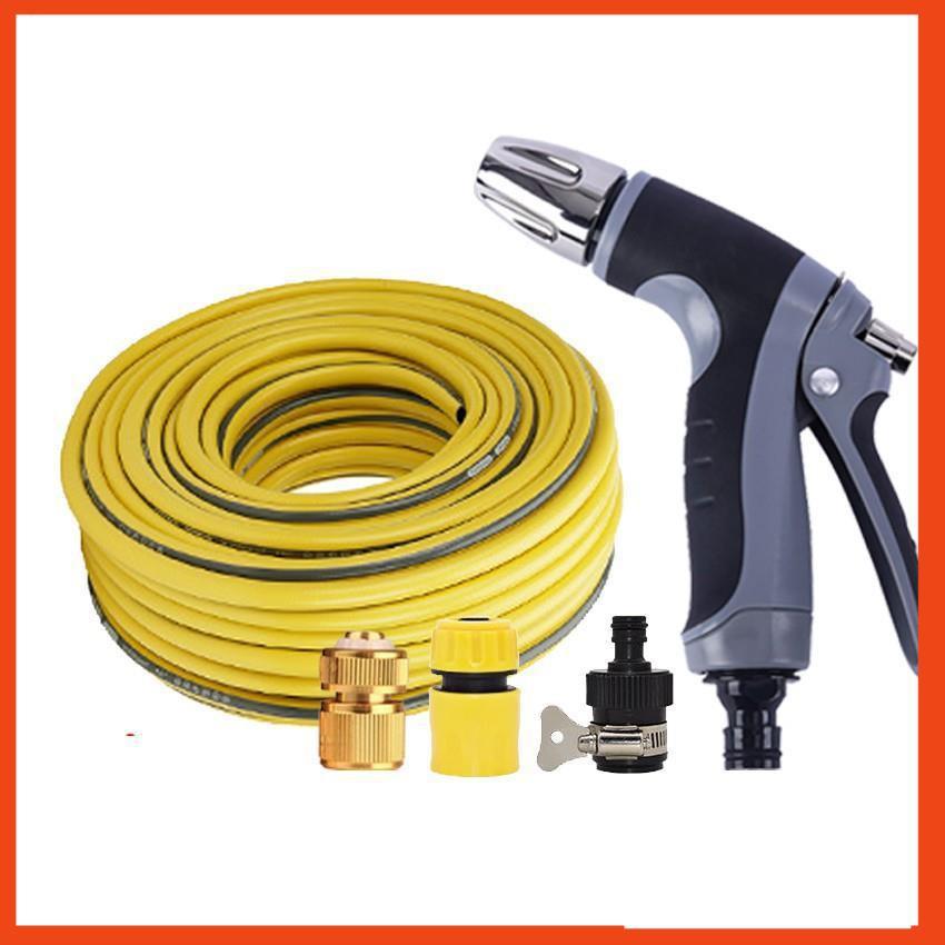 Bộ dây và vòi xịt rửa xe tưới cây tăng áp 20M 206817