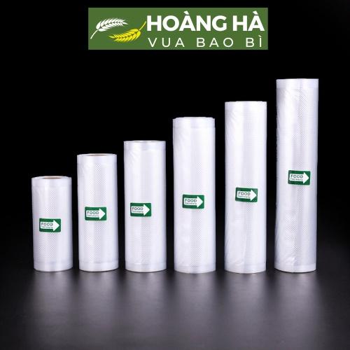 Túi hút chân không thực phẩm một mặt nhám,1 cuộn túi nhám dài 500cm