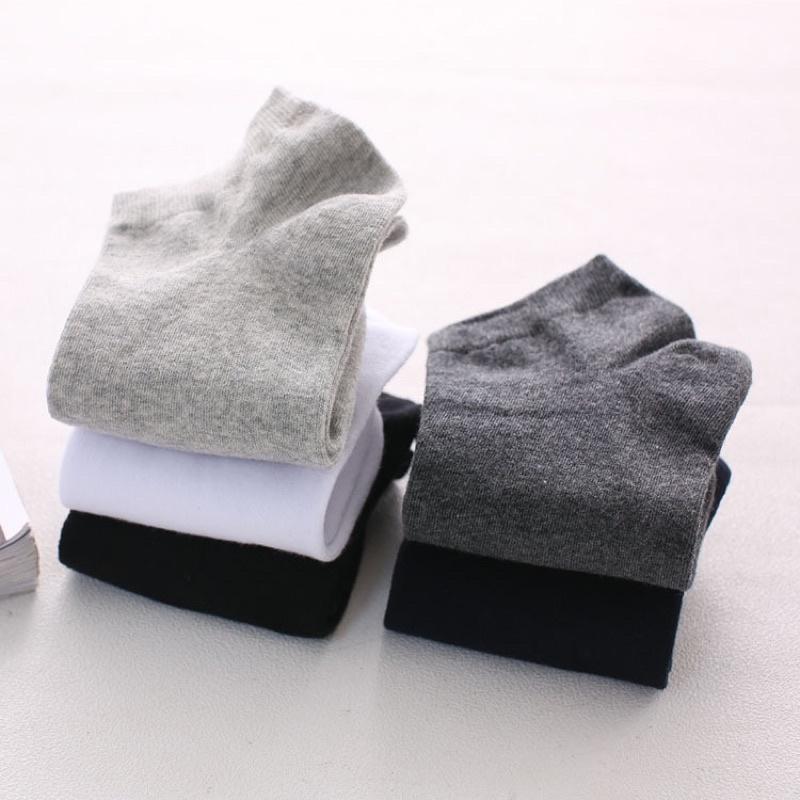 Vớ Tất Cổ Ngắn Trơn Cho Nam 4M vải cotton kháng khuẩn, hàng loại 1 bao đổi trả dành cho cả nam và nữ