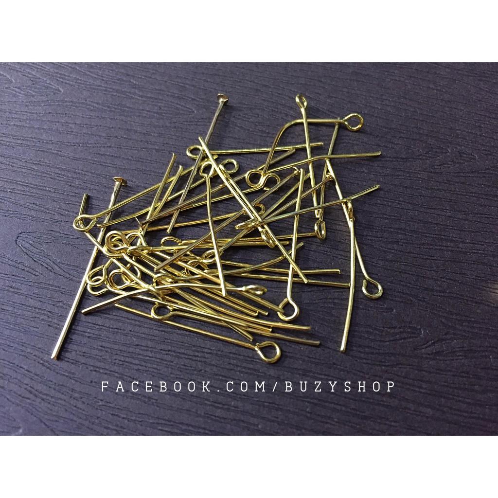 Đinh đầu tròn, đinh xỏ,nguyên liệu thủ công-phụ liệu handmade