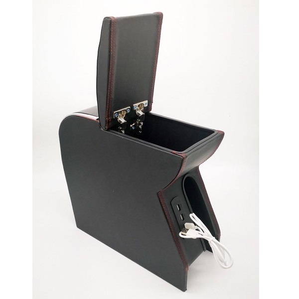 Hộp tỳ tay dành cho xe Morning - Tích hợp cổng USB