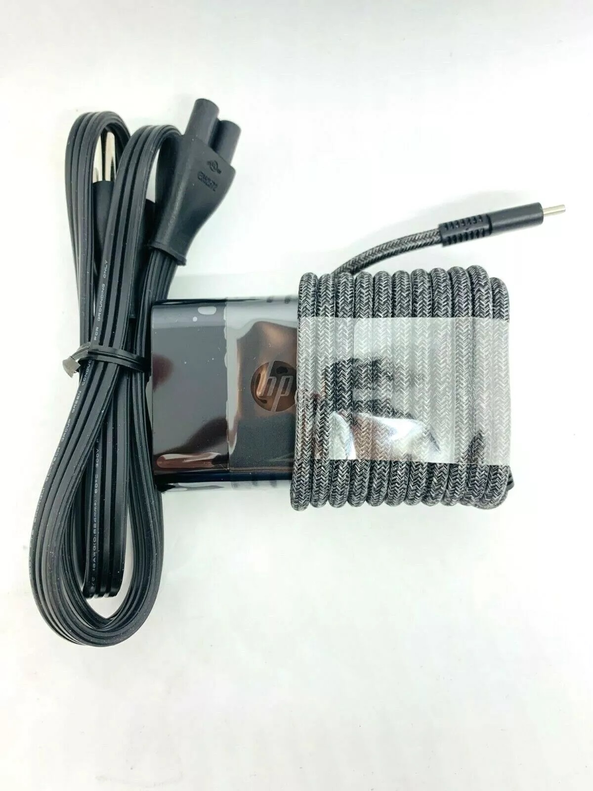 Sạc New Slim Oval 65W USB C Charger For HP EliteBook x360 1040 G2 G3 G4 G5 G6 G7 G8 - hàng nhập khẩu