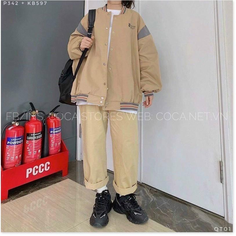 Áo khoác dù bomber 2 lớp cực hot form rộng , hot trend hè 2021 KHANH AN FASHION