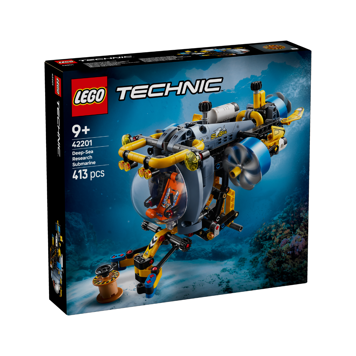 Đồ Chơi Lắp Ráp Tàu Ngầm Nghiên Cứu Biển Sâu LEGO TECHNIC 42201 (413 chi tiết)