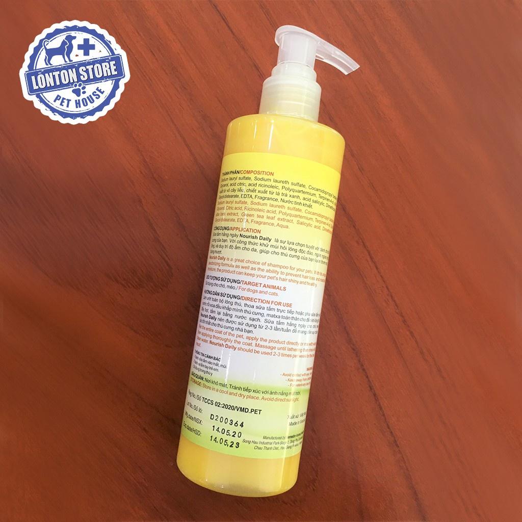 Sữa Tắm Hằng Ngày Nourish Daily Shampo - Dành Cho Chó Mèo 300ml
