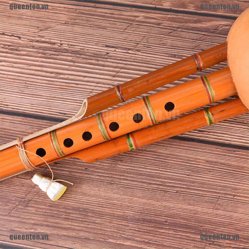 profeesional chinese hulusi gourd cucurbit flute c key ethnic instrument QUVN