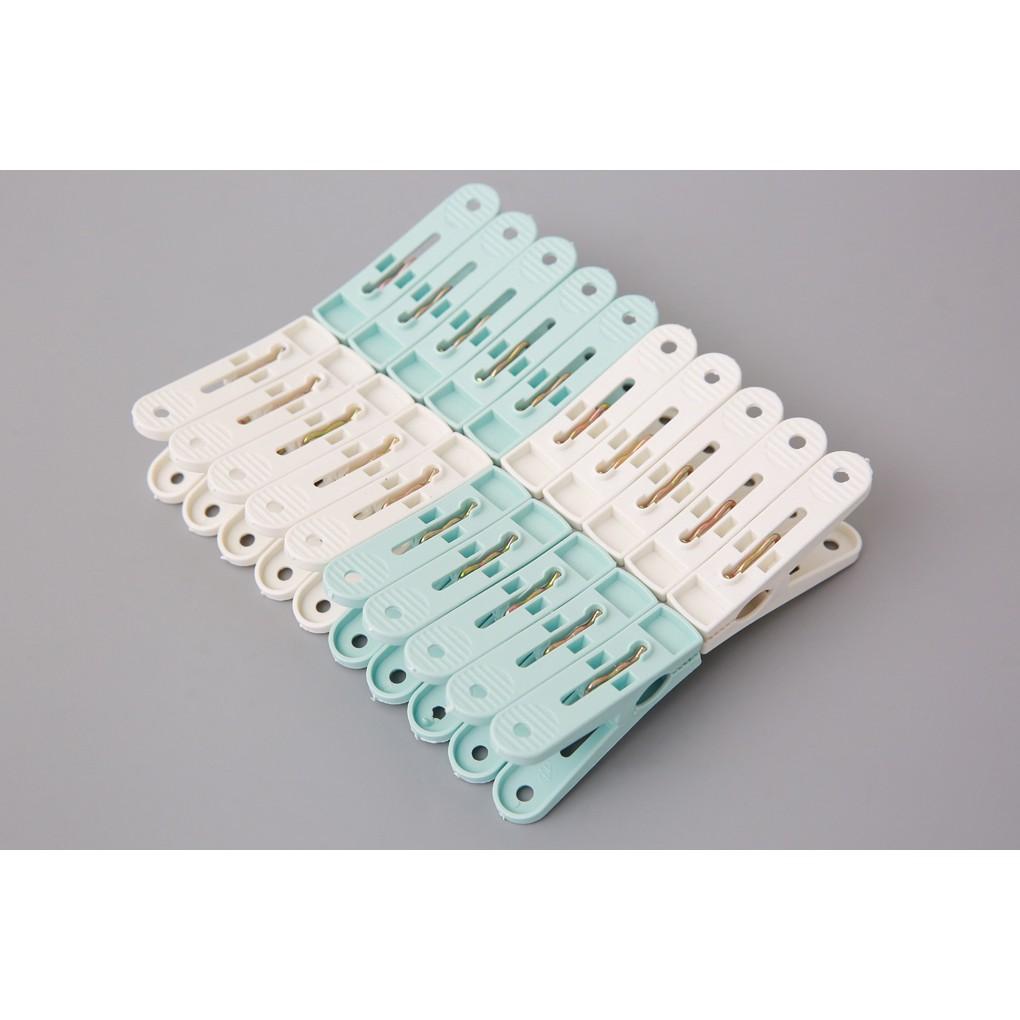 Vỉ 20 Kẹp Quần Áo Nhựa .