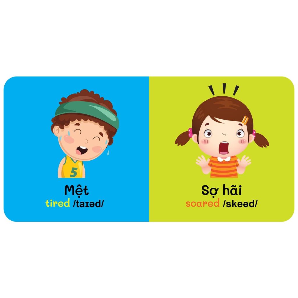 Sách - Baby'S First Picture Dictionary - Từ Điển Bằng Hình Đầu Tiên Của Bé - Cảm xúc - Emotions (Bìa Cứng)