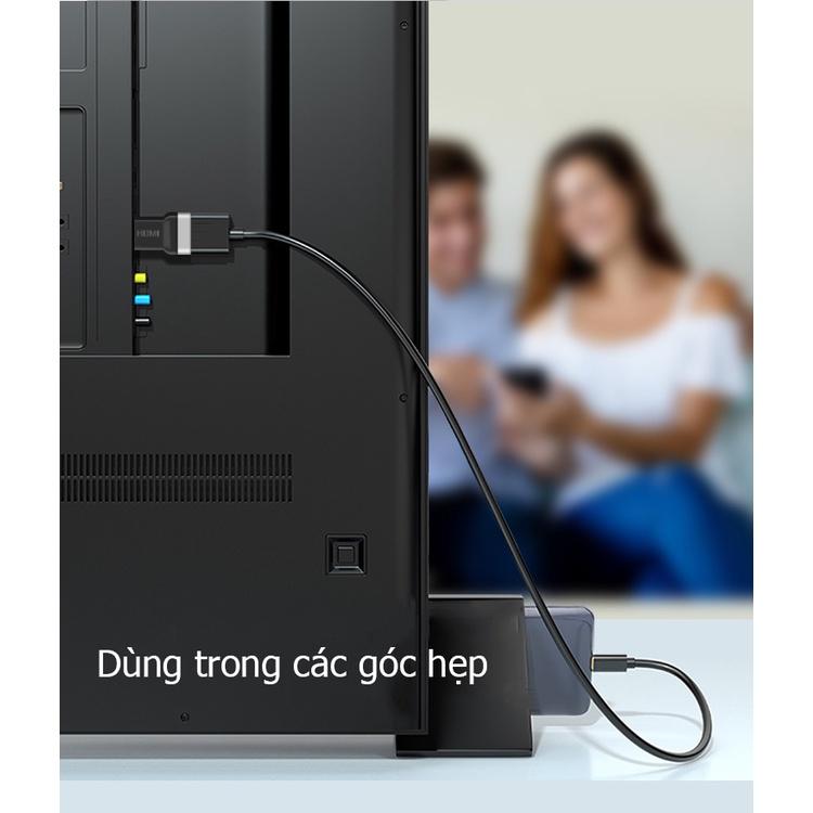 Đầu chuyển HDMI ra HDMI cái góc 90 độ 1080p - Hồ Phạm