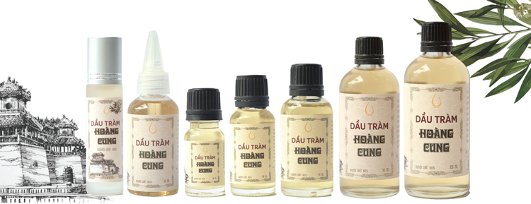 Dầu Tràm Nguyên Chất Chai Lăn Hoàng Cung Huế (10ml)