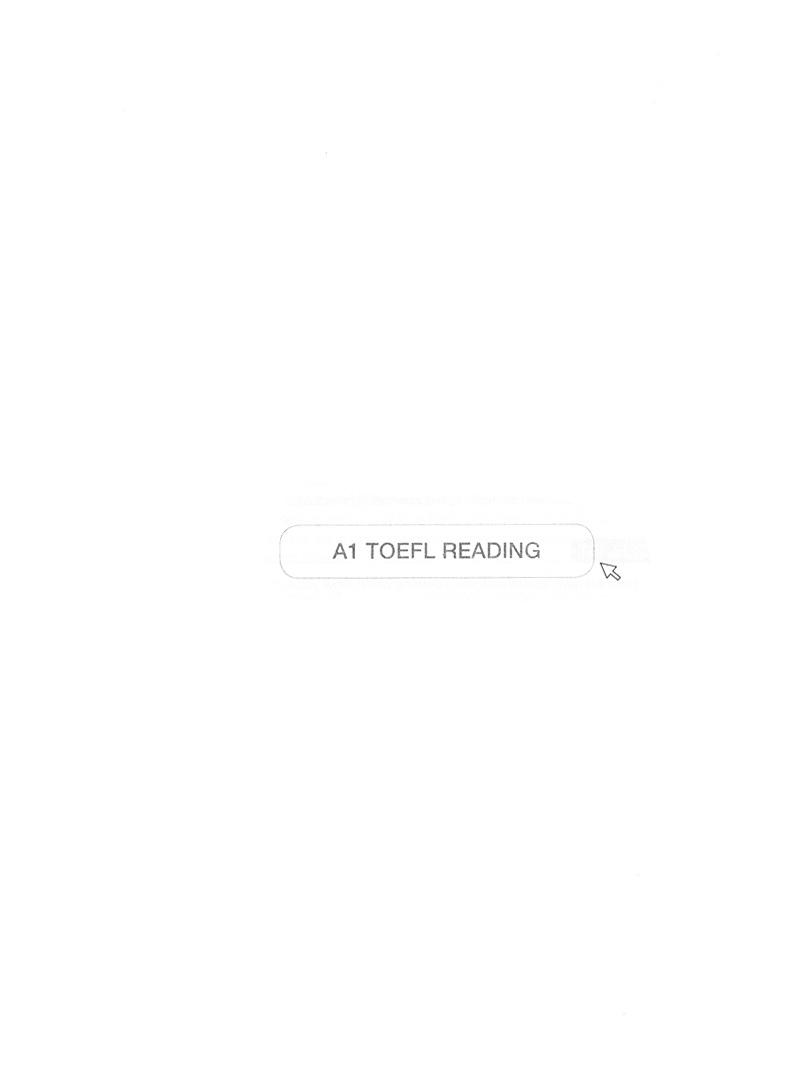 Toefl iBT - Reading