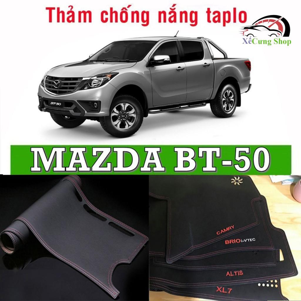 Thảm Taplo Da Carbon Xe Mazda BT 50 đời 2015-2021