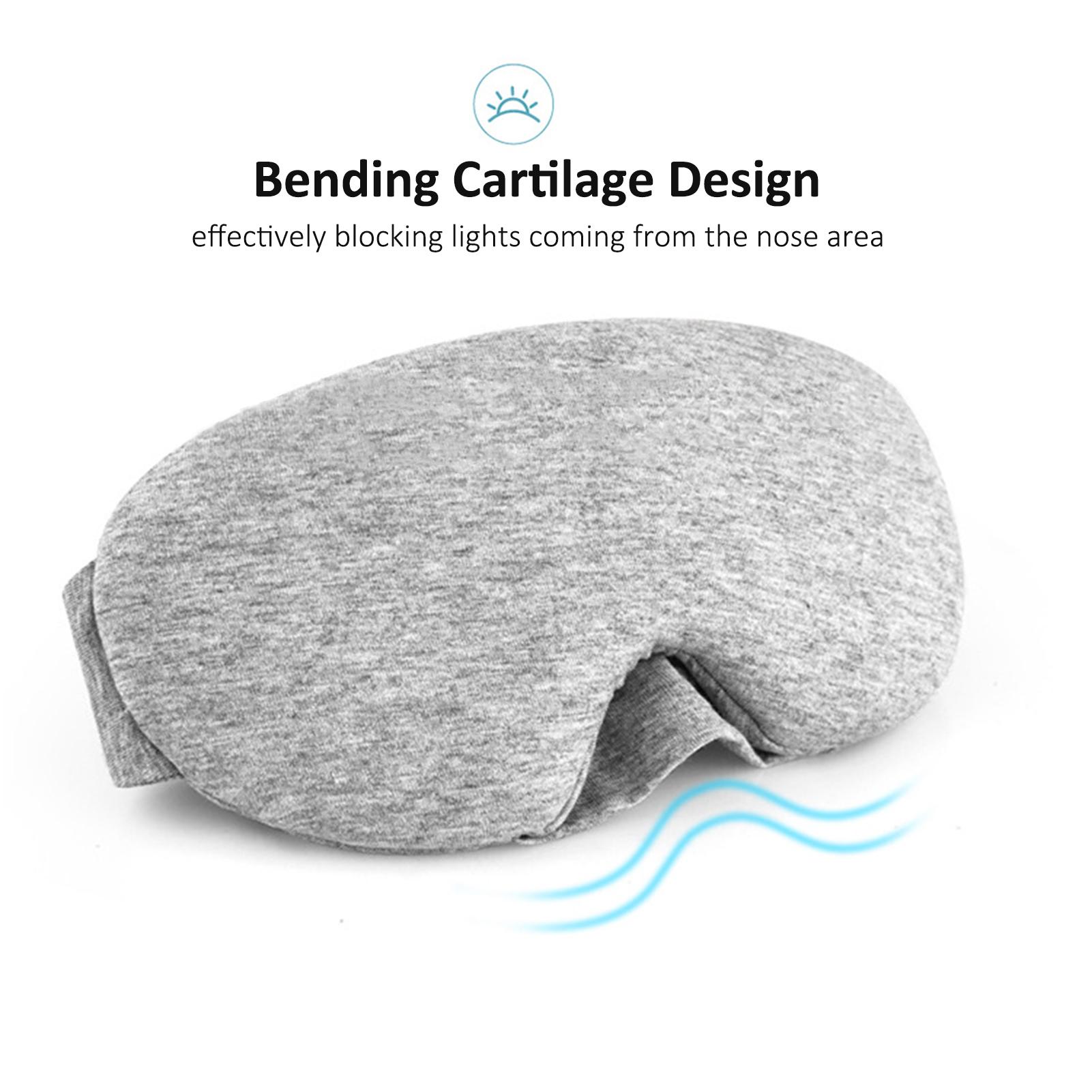 Miếng Bịt Mắt Ngủ Thư Giãn Tiện Lợi Khi Đi Du Lịch Bằng Cotton