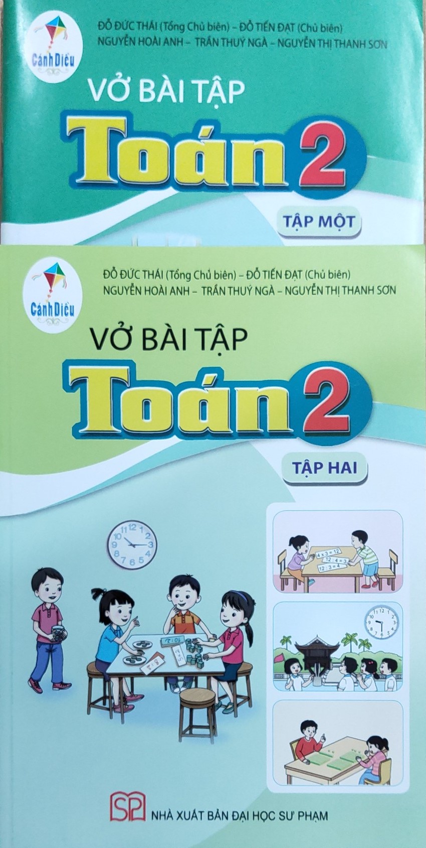 Vở bài tập Toán lớp 2 (2 tập) Bộ Cánh Diều