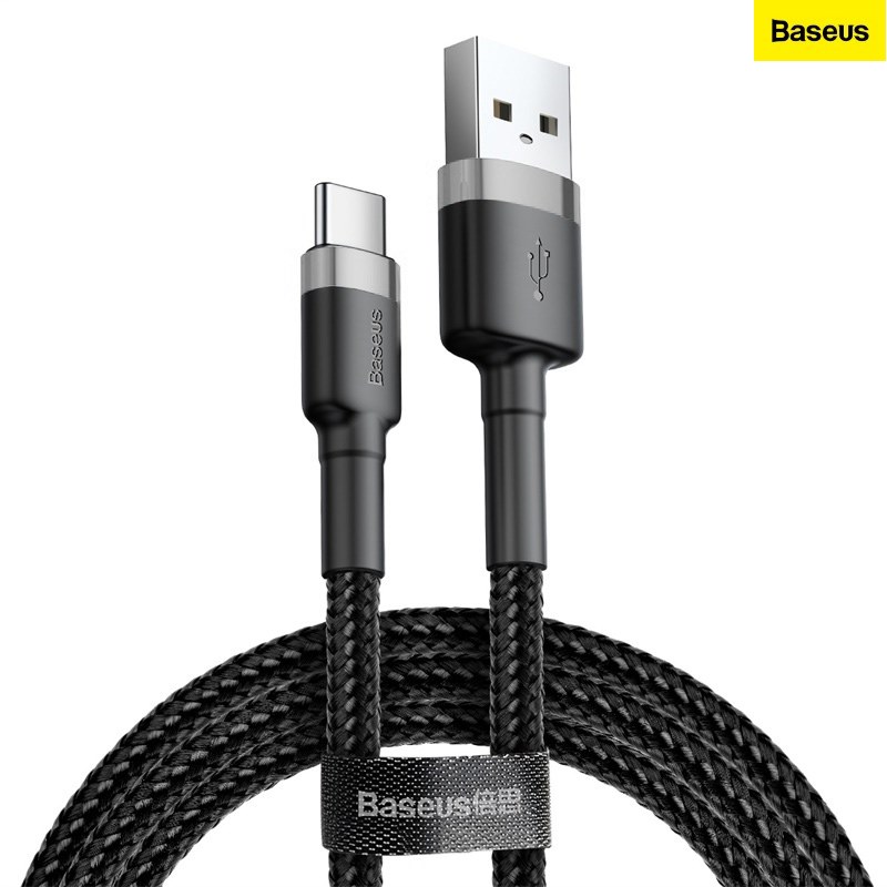 Cáp sạc nhanh, truyền dữ liệu tốc độ cao Baseus Cafule Type C v2 cho Samsung / Xiaomi/ Huawei/ Oppo/Nokia - Hàng chính hãng
