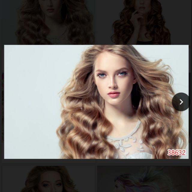 Tranh dán tường trang trí salon tóc