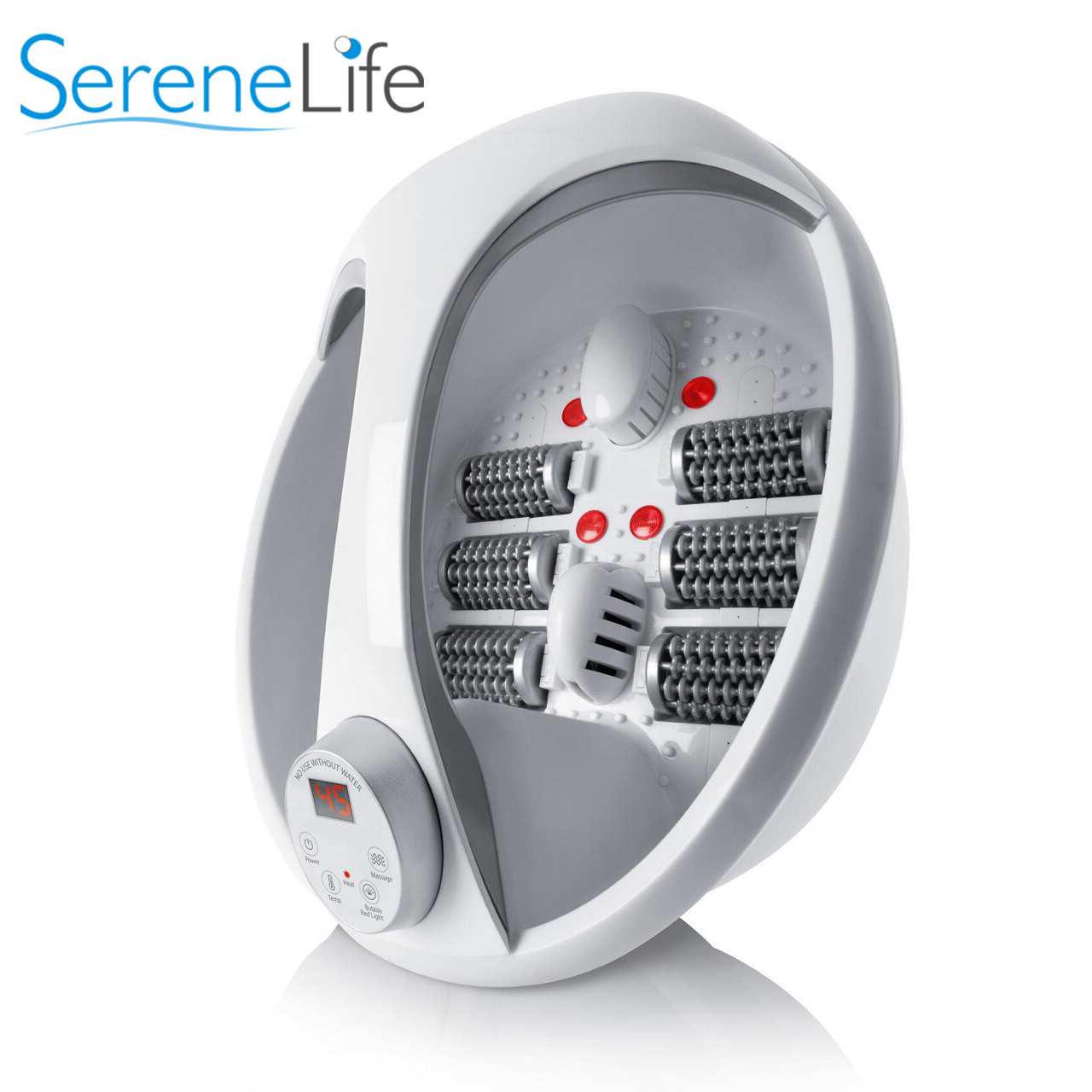 Bồn ngâm chân massagge USA đa năng Serenelife SLFTSP17 nhập khẩu - Tặng cân sức khoẻ điện tử Sanity