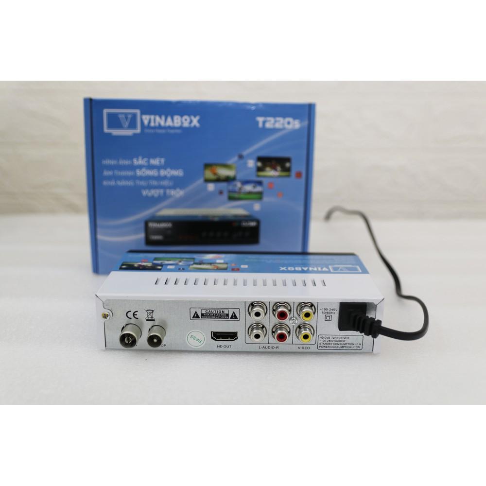 Đầu thu KTS DVB-T2 Vinabox T220S - hàng chính hãng
