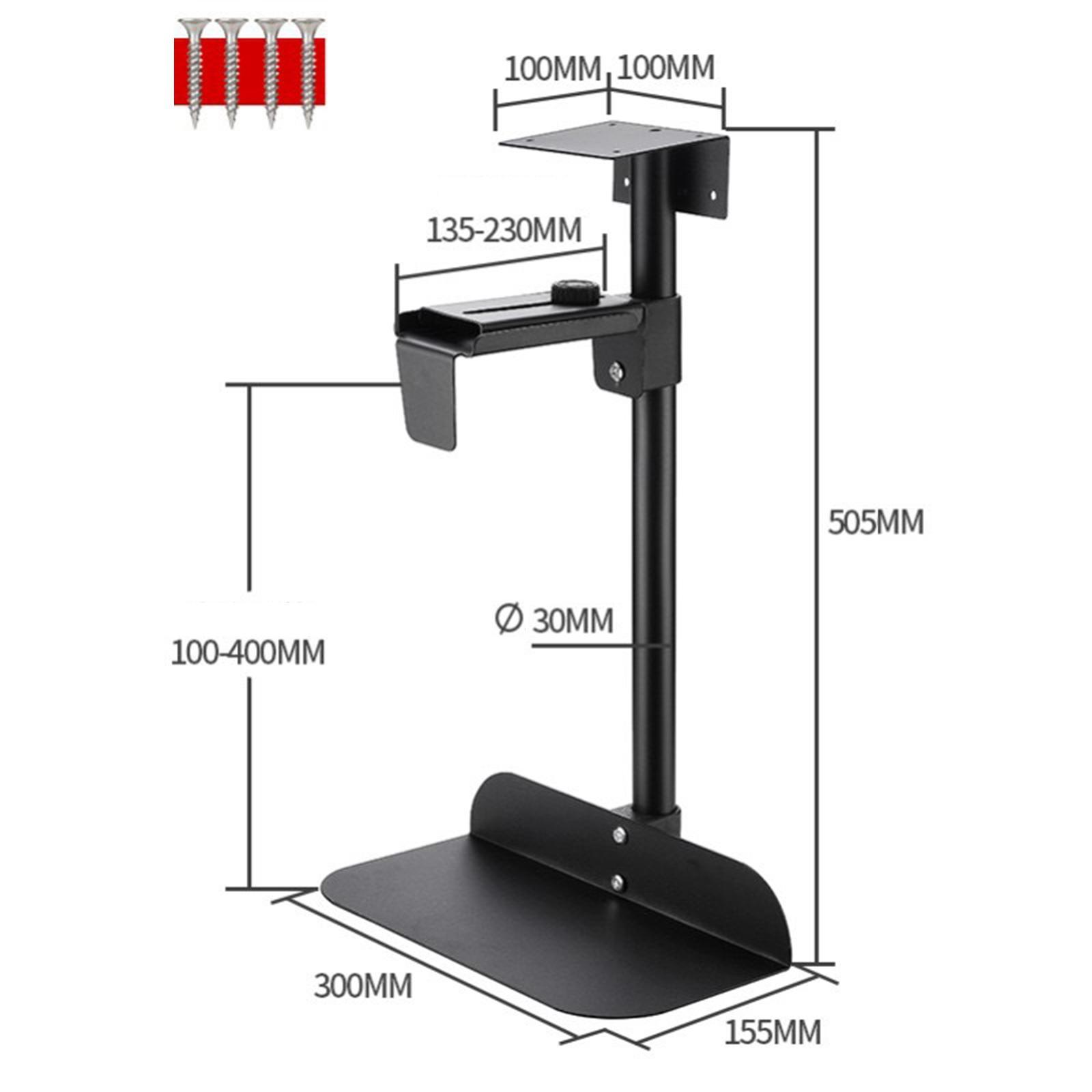 under Desk PC Mount under Desk Computer Stand for Computer Cases Home Office